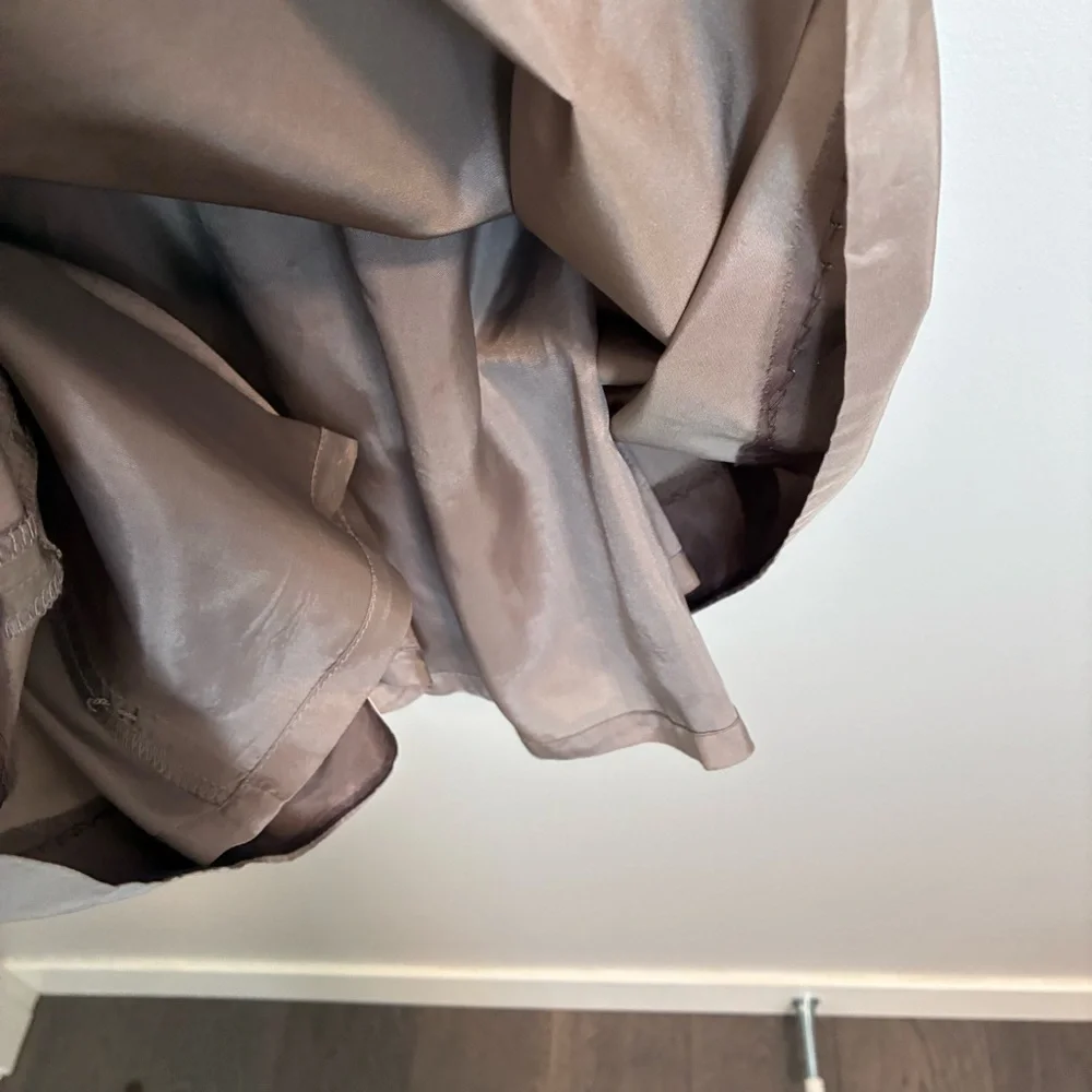 J. Crew - Silk Taffetta Taupe Cocktail Dress - 6
